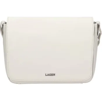 Dámská kožená kabelka Lagen BESSIE Off White