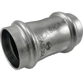 Fitinka H-LINE nerezové lisovací hrdlo (nátrubek) FF, INOXPRESS 304 (nerez) - 15 H-LINE.X270