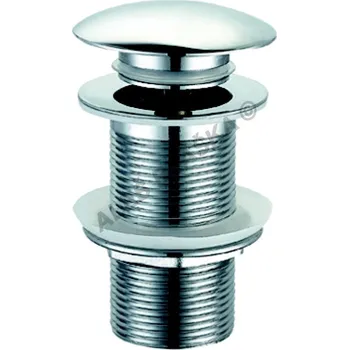 Sifon Umyvadlová pileta CLIC-CLAC velká - výpusť umyvadla KLIK-KLAK - CHROM 84410P