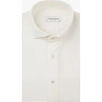 Pánská košile Košile PROFUOMO Creme 9114194 39
