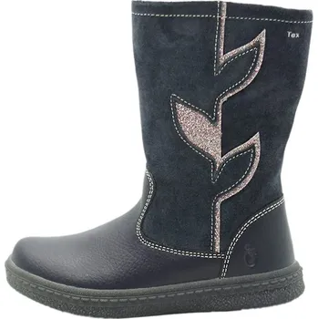 Dívčí kozačky lamino Dunkelblau 196553 30