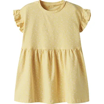 Dívčí šaty name it Gelb 7679054 128