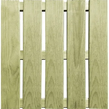 Venkovní dlažba Terasové dlaždice, 30 ks, 50 x 50 cm, dřevo FSC