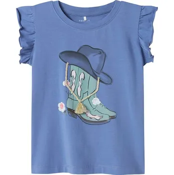 Dívčí tričko Tričko name it Blau/ Bunt 532446 110