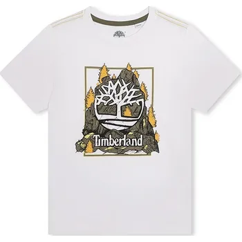 Chlapecké tričko Tričko Timberland Weiß 123029 116