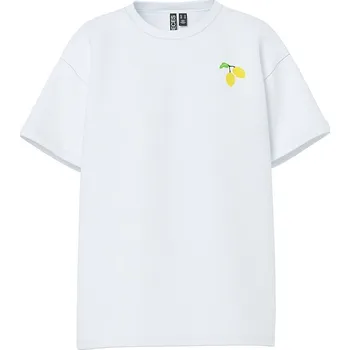 Tričko Pieces Weiß/Bunt 9537044 L