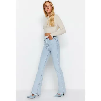 Dámské džíny Džíny trendyol Hellblau 3476525 36