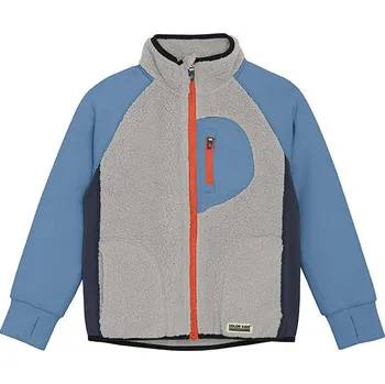 Dívčí bunda Color Kids Grau/ Blau 1222321 134