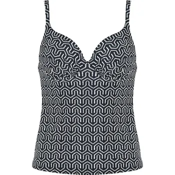 Dámské oblečení Plavky Naturana Schwarz 6075438 40B-Cup