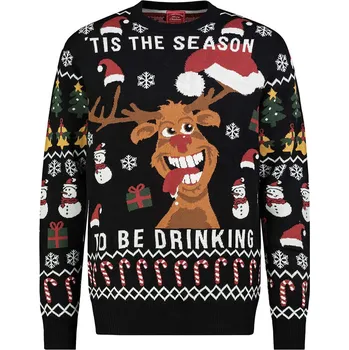 Pánský svetr Svetr Sublevel Schwarz 1740207 S