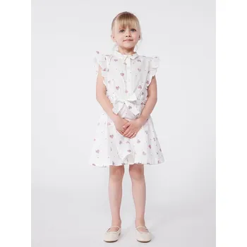 Dívčí šaty PETIT BATEAU Weiß 8806914 152