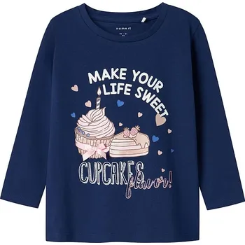 Dívčí tričko Tričko name it Dunkelblau 8865607 104