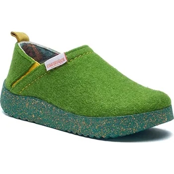 Pánské pantofle Boty Comfortfusse Grün 3693995 39