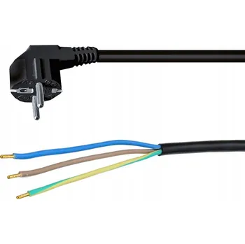 Napájecí kabel Solight jednoduchý Prodlužovací Kabel 2 m 1 ks zásuvek černý