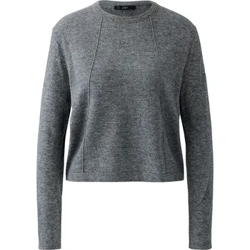 Dámský svetr Oui Grau 6334888 36