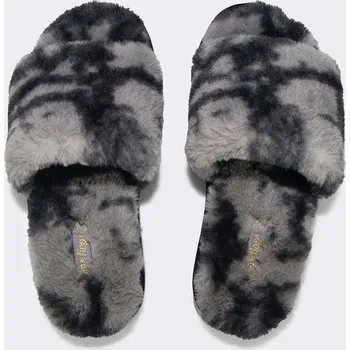 Dámské pantofle Flip Flop Grau/ Schwarz 638422 36