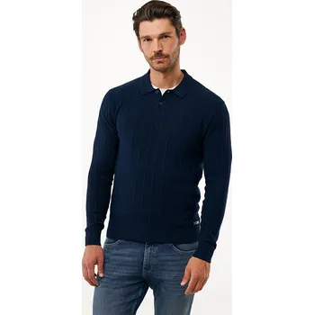 Pánský svetr Svetr Mexx Dunkelblau 6742525 XXL