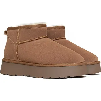 Dámské kozačky Boty Gooce Hellbraun 1349529 38