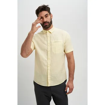 Pánské oblečení Košile Marks & Spencer Gelb 3212002 L