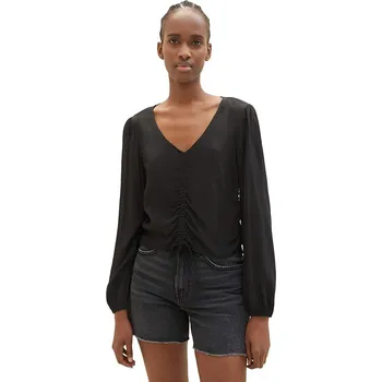 Dámské oblečení Tom Tailor Schwarz 9406125 XL