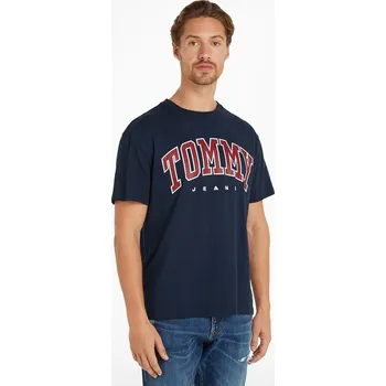 Pánské tričko Tričko TOMMY JEANS Dunkelblau 339208 S