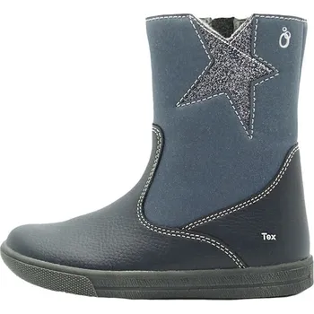 Dívčí kozačky lamino Dunkelblau 2938338 34