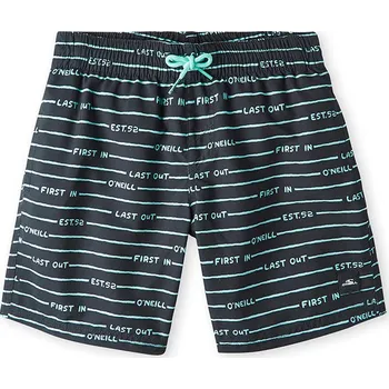 Chlapecké plavky O'Neill Schwarz/ Türkis 256505 176