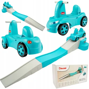 Odrážedlo Odrážedlo se sjezdovou dráhou Race Track & ride-on car Doloni