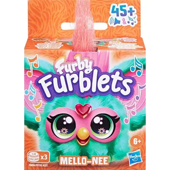 plyšák Furby Furblets Interaktivní plyšová hračka Mello-Nee Hasbro F8894