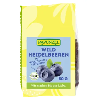 Sušené ovoce Rapunzel Sušené lesní borůvky 50 g bio BIO VEGAN BEZLEPEK Množství: 1 ks