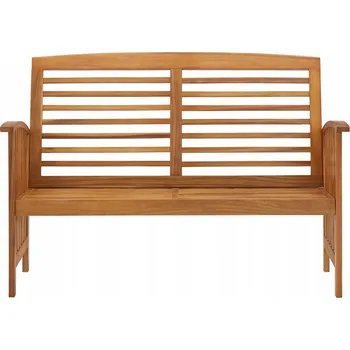 Zahradní lavice zahrada-XL Zahradní lavice 119 cm masivní akáciové dřevo 310259