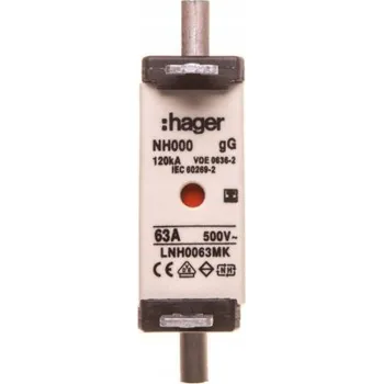 Odpínač Hager 500 V IP20 63 A
