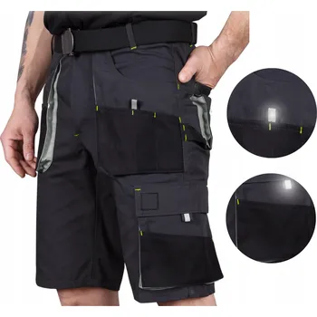 Pánské kraťasy Kraťasy Specto černé L polyester krátké s kapsami