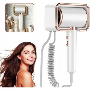 Fén Fén na vlasy 2000W nástěnný EXTRA SILNÁ ODOLNÝ s ionizací