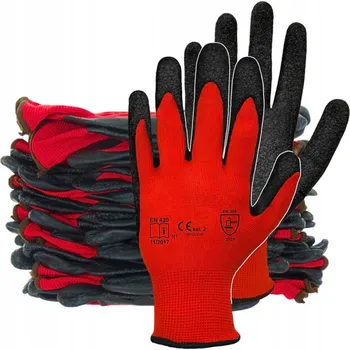 Pracovní rukavice Pracovní rukavice Specto s latexovým povrchem, krátké, velikost 11 - XXL, 24 ks