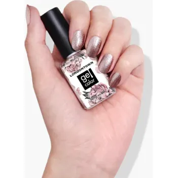 Lak na nehty LONDONTOWN Gel Color Kissed By Rose Gold gelový lak na nehty