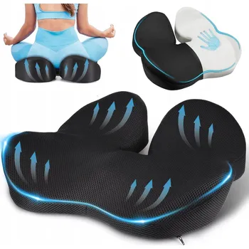 Polštář Ergonomický polštář na kostrč pro kancelářskou židli i do auta