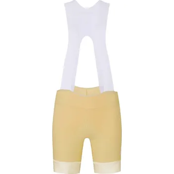 Cyklistické kalhoty RIVANELLE Cyklistické kalhoty krátké s laclem - KEEN - béžová M