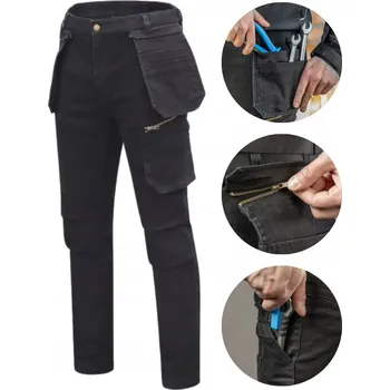 Pracovní obuv ESDORF ochranné džíny, velikost S, 390 g/m2, ISO 13688, Hoegert Technik