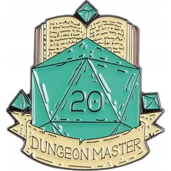 KOVOVÁ PLACKA RPG DND - ODZNAK PÁNA HRY