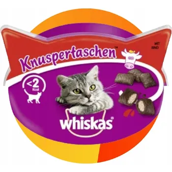 Krmivo pro kočku Whiskas hovězí pamlsek pro kočky 60g