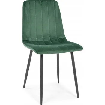 Jídelní židle Židle Fertone, zelený velur, 1 ks