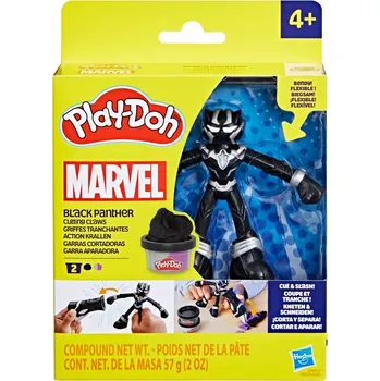 Výtvárné potřeby Play-Doh Marvel Black Panther Krájení drápů Play modelína sada Hasbro G0055