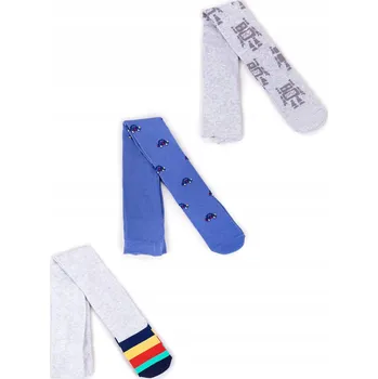 Chlapecké bavlněné Punčocháče , balení po 3 kusech, velikost 92-98 YOCLUB