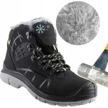 Pracovní obuv Pracovní obuv kotníková Specto Zimní Zateplené sportovní s kovovou špičkou BOZP velikost 47