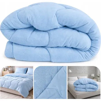 přikrývka Přikrývka Fleece 200x220 cm Antialergická Hřejivá Měkká Fleecová