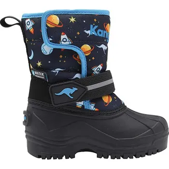 Chlapecká zimní obuv Boty Kangaroos Schwarz/ Dunkelblau 2177246 35