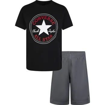 Chlapecké tričko Tričko Converse Schwarz/ Anthrazit 3271710 110