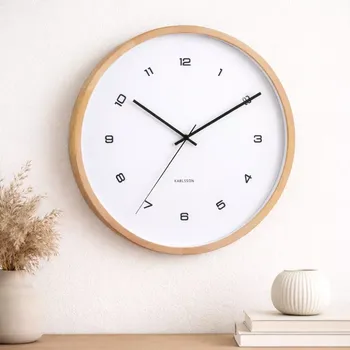 Hodiny Karlsson Designové nástěnné hodiny 5938WH, 41 cm