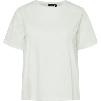 Tričko Pieces Weiß 9128129 S